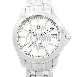 オメガ(OMEGA)のOMEGA オメガ シーマスター120 2501.31 120m防水 デイト シルバー SS ステンレス メンズ 自動巻き【6ヶ月保証】【腕時計】【中古】(腕時計(アナログ))