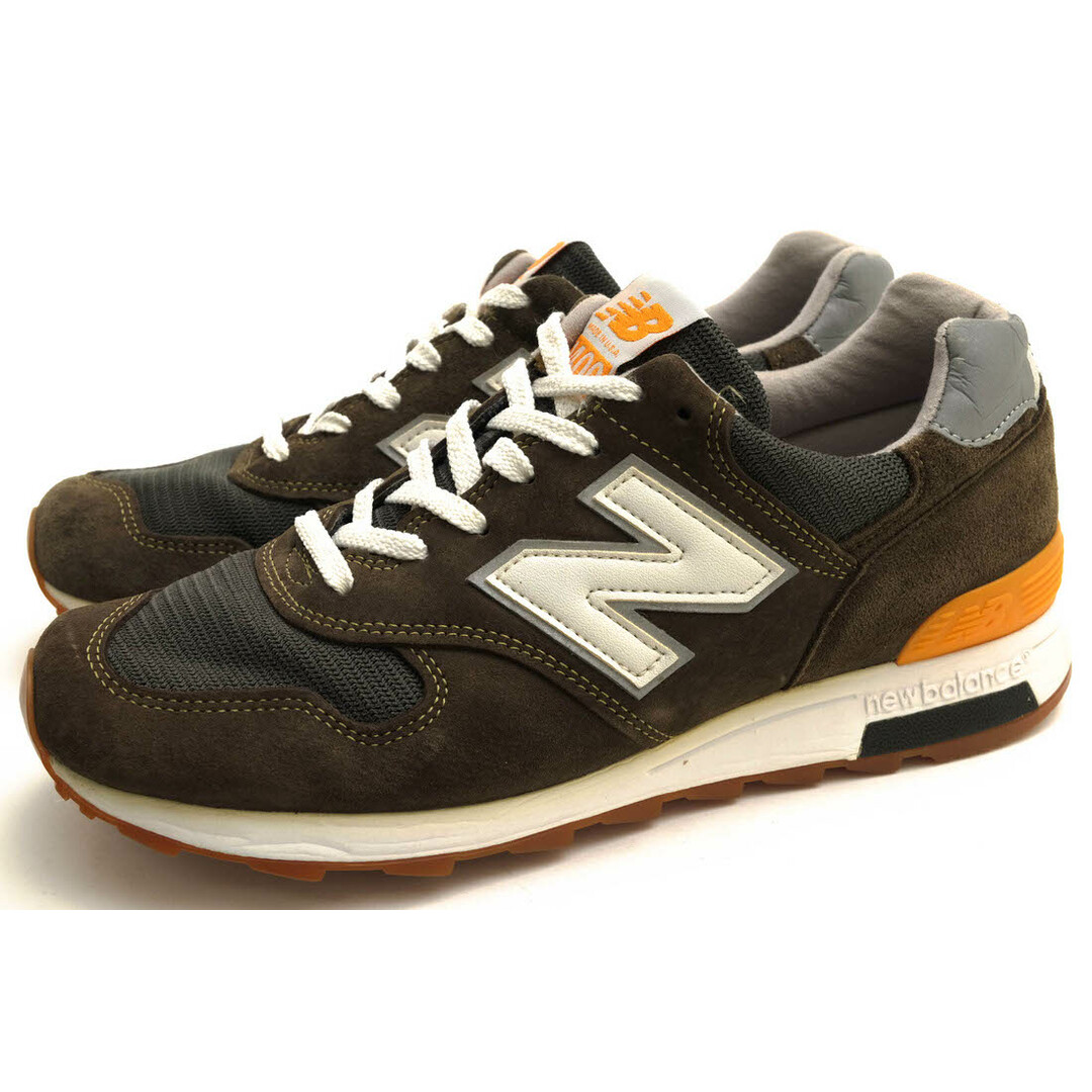 New Balance - ニューバランス/NEW BALANCE シューズ スニーカー 靴 ローカット メンズ 男性 男性用 スエード スウェード レザー 革 本革 グリーン 緑 M1400BA FORT GREENE ENCAPミッドソール