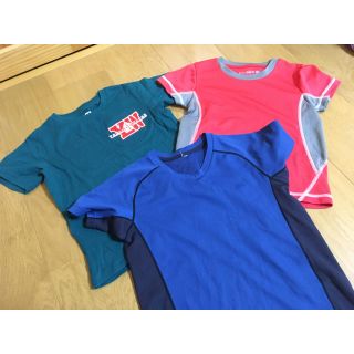 ユニクロ(UNIQLO)のユニクロ&GU 三点セット110cmと120cm(Tシャツ/カットソー)