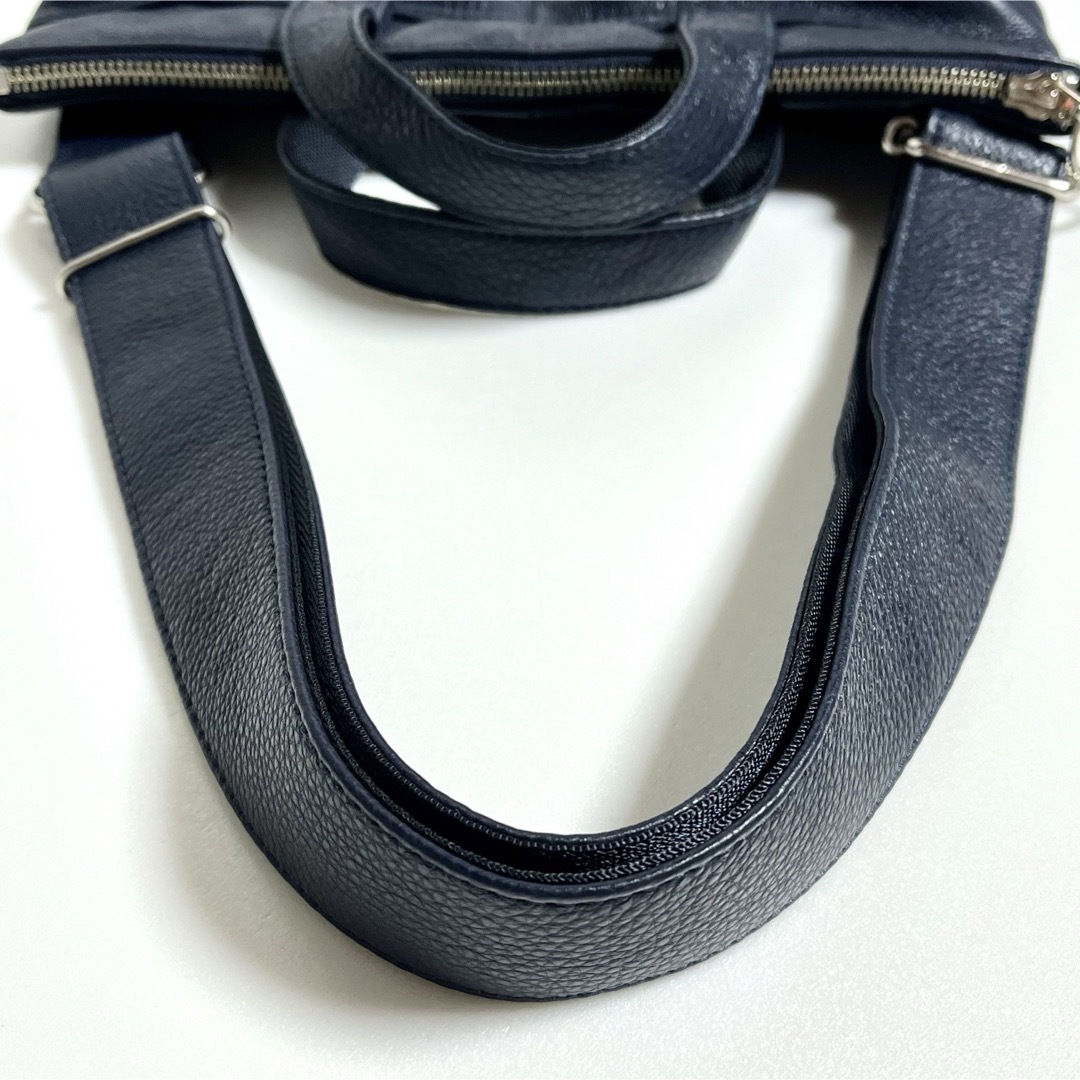 PORTER STYLE LEATHER HELMET BAG 牛革 ネイビー バッグ PORTER STYLE LEATHER HELMET BAG 牛革 ネイビー バッグ