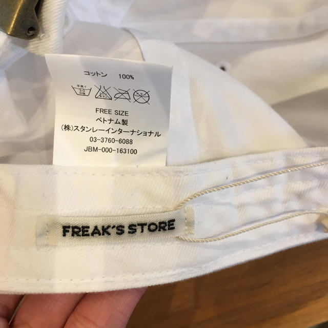 FREAK'S STORE(フリークスストア)のホワイトキャップ レディースの帽子(キャップ)の商品写真