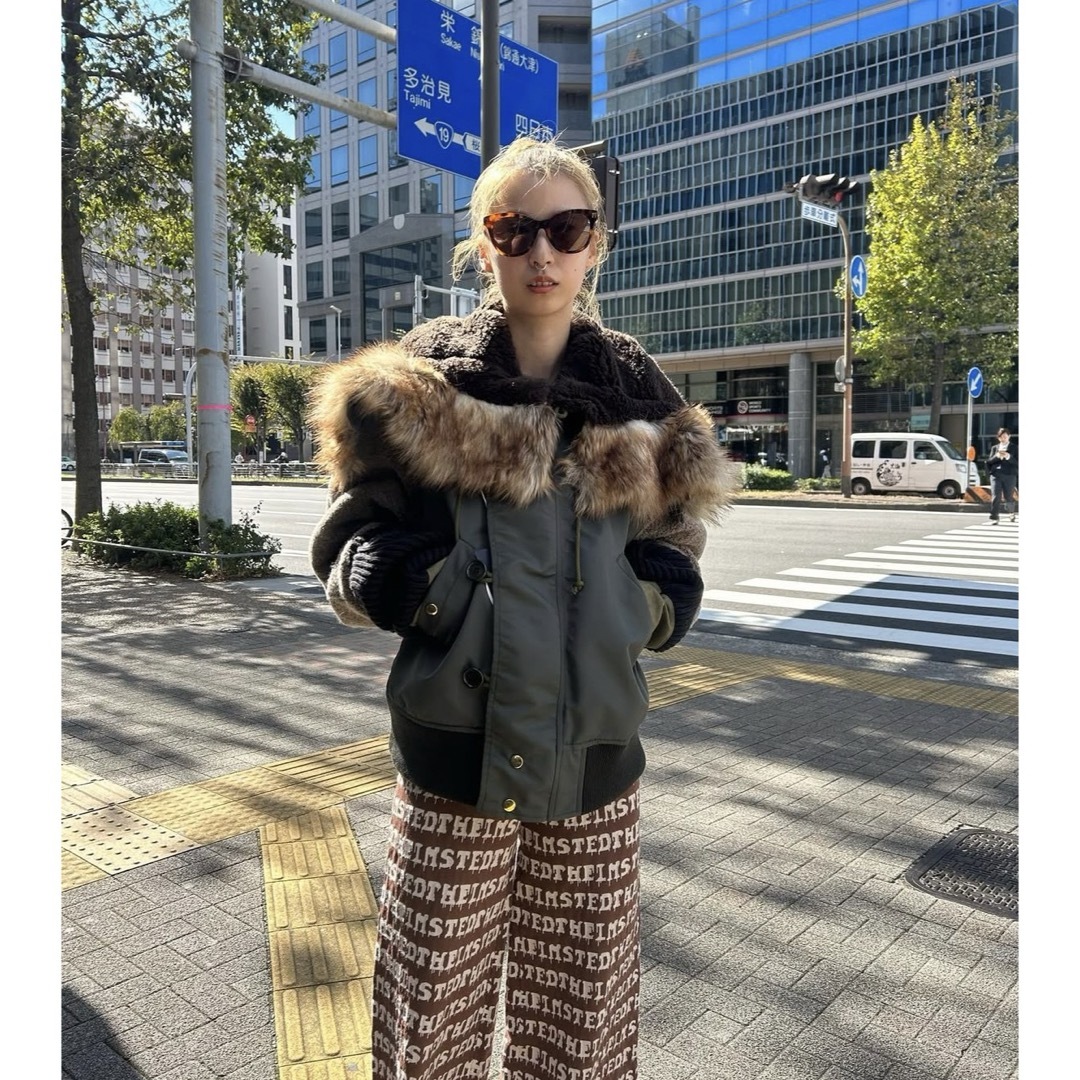 最後のお値下です‼️⭐︎大人気FUMIE=TANAKAミリタリーブルゾン 最後のお値下です‼️⭐︎大人気FUMIE=TANAKAミリタリーブルゾン