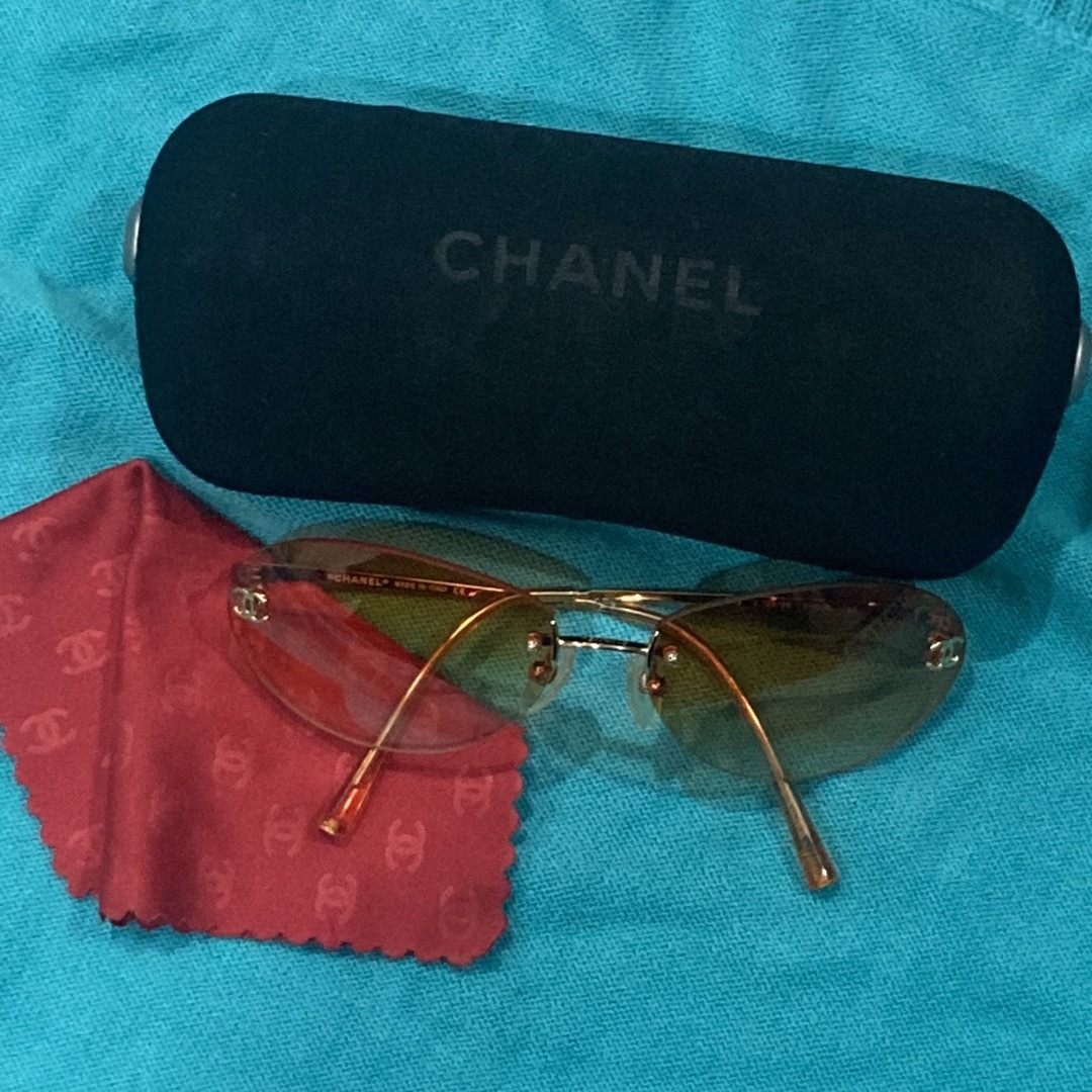 CHANEL - シャネル サングラス オレンジ 本物の通販 by CA's CHANEL - シャネル サングラス オレンジ 本物の通販 by CA's