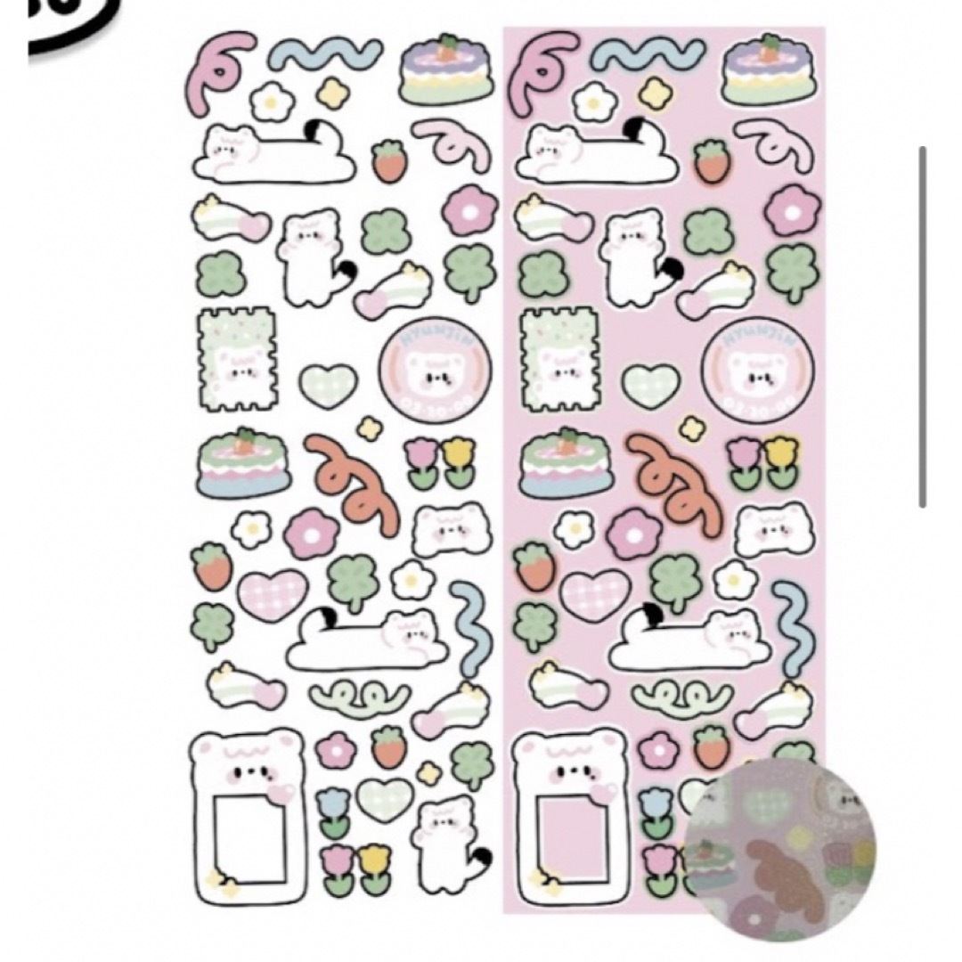 Stray Kids(ストレイキッズ)のヒョンジン ステッカー 1枚 エンタメ/ホビーのタレントグッズ(アイドルグッズ)の商品写真