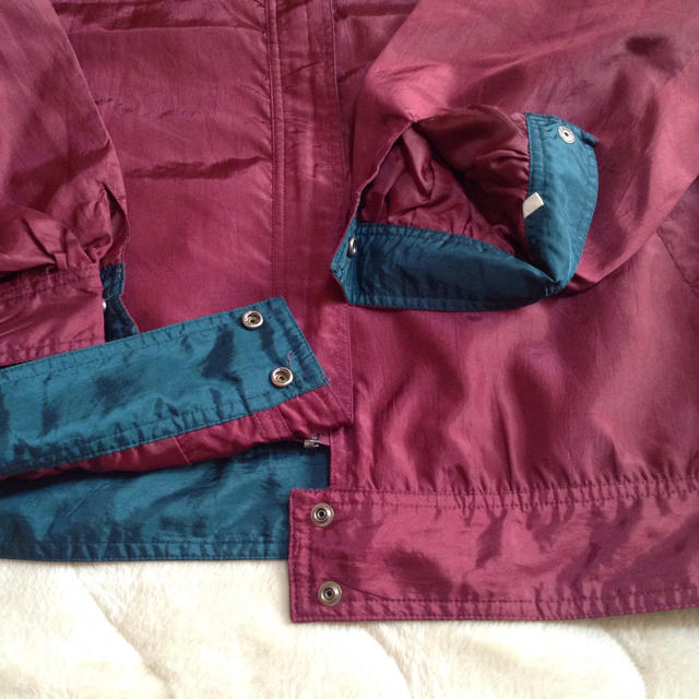 昭和レトロ サテン ナイロンジャケット レディースのジャケット/アウター(ブルゾン)の商品写真