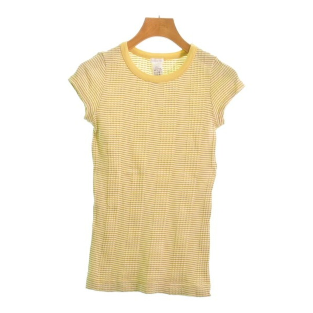 GALERIE VIE - GALERIE VIE Tシャツ・カットソー F 黄x白等 GALERIE VIE - GALERIE VIE Tシャツ・カットソー F 黄x白等