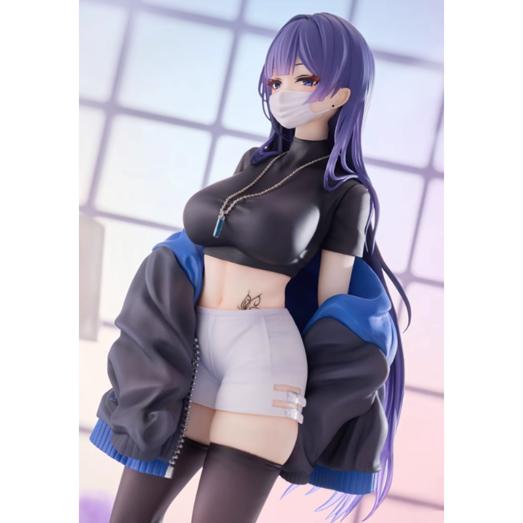 マスク少女ユナフィギュアmaxcute Biya原画美少女約高さ24.5cm
