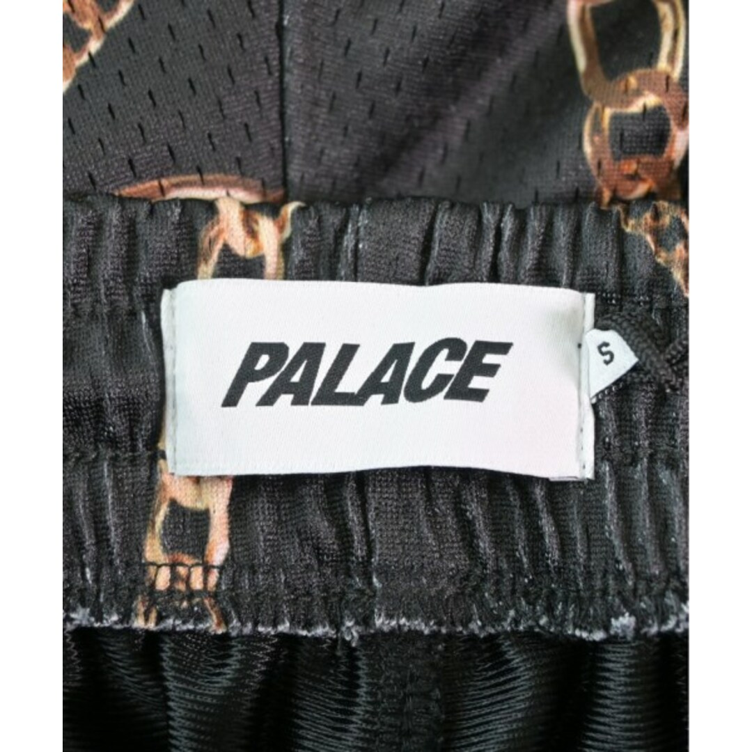 PALACE - PALACE パレス ショートパンツ S 黒x茶(総柄) 【古着 PALACE - PALACE パレス ショートパンツ S 黒x茶(総柄) 【古着