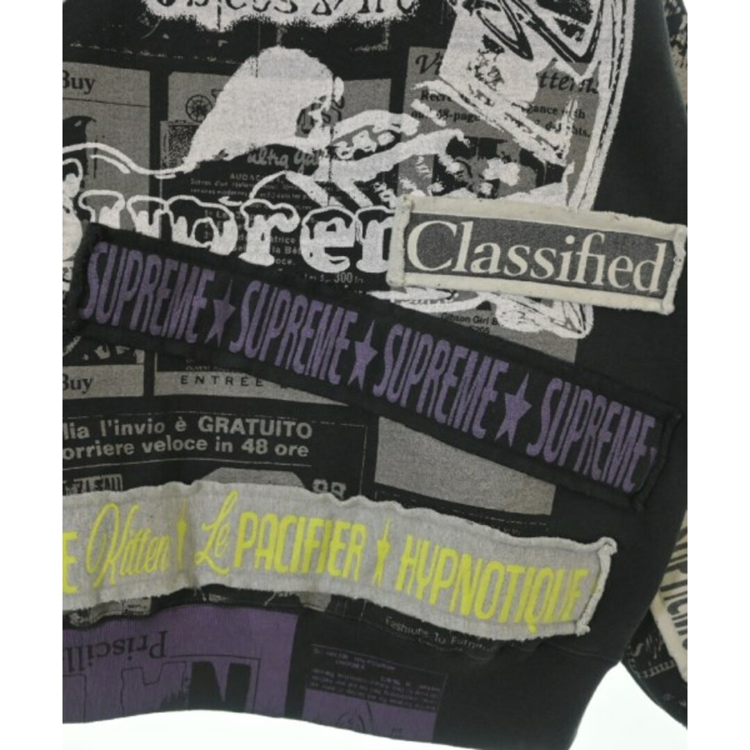 Supreme - Supreme シュプリーム パーカー S 黒x紫x白等(総柄 Supreme - Supreme シュプリーム パーカー S 黒x紫x白等(総柄