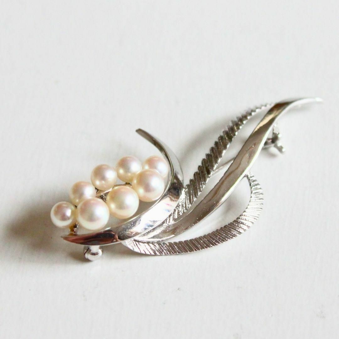 MIKIMOTO ミキモト パールシルバーブローチ MIKIMOTO ミキモト パールシルバーブローチ ブローチ/コサージュ