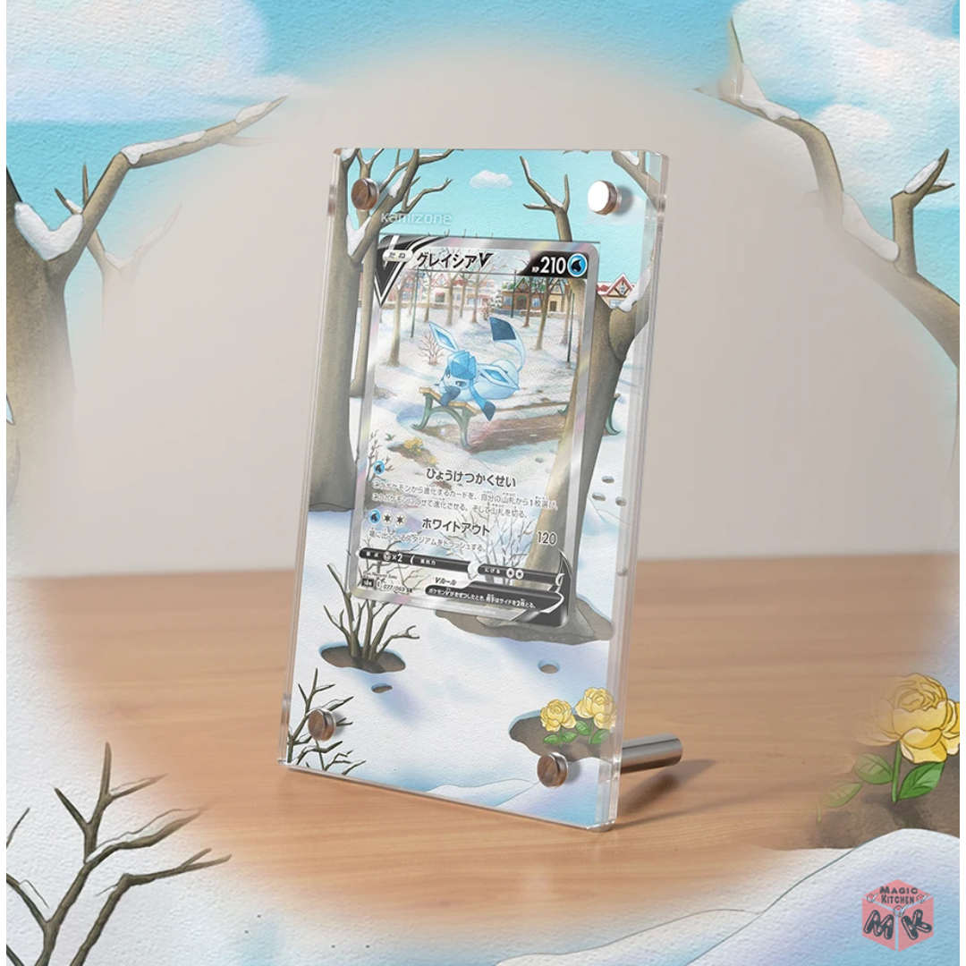 ポケモンカード絵繋ぎ グレイシアV SR専用 アクリルフレーム ポケモンカード絵繋ぎ グレイシアV SR専用 アクリルフレーム