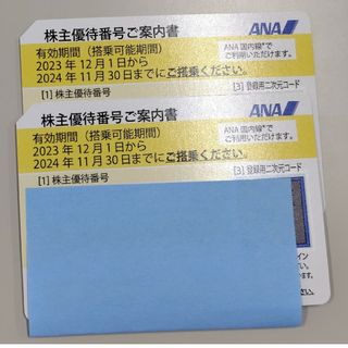 エーエヌエー(ゼンニッポンクウユ)(ANA(全日本空輸))のANA株主優待券２枚組(その他)