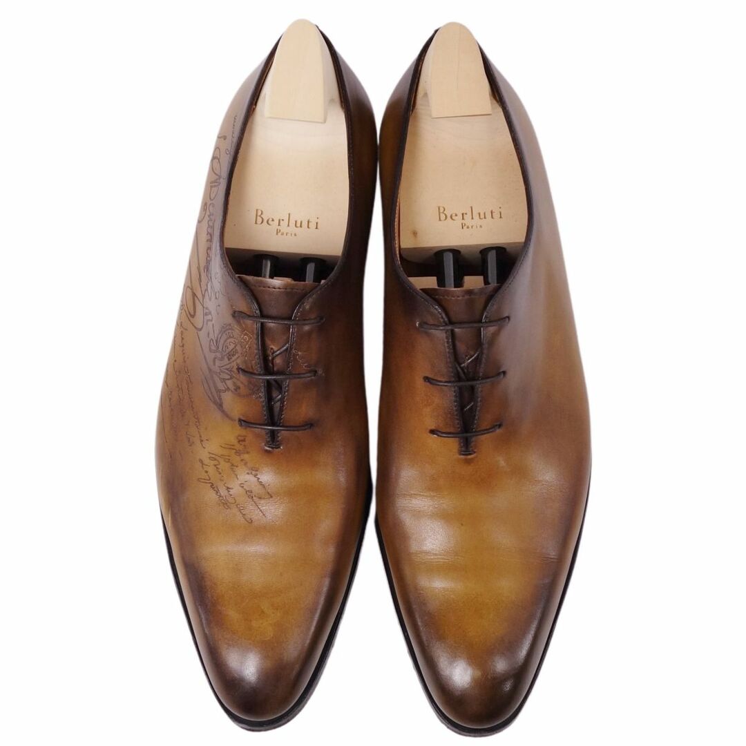 BERLUTI - 美品 ベルルッティ Berluti レザーシューズ ホール BERLUTI - 美品 ベルルッティ Berluti レザーシューズ ホール