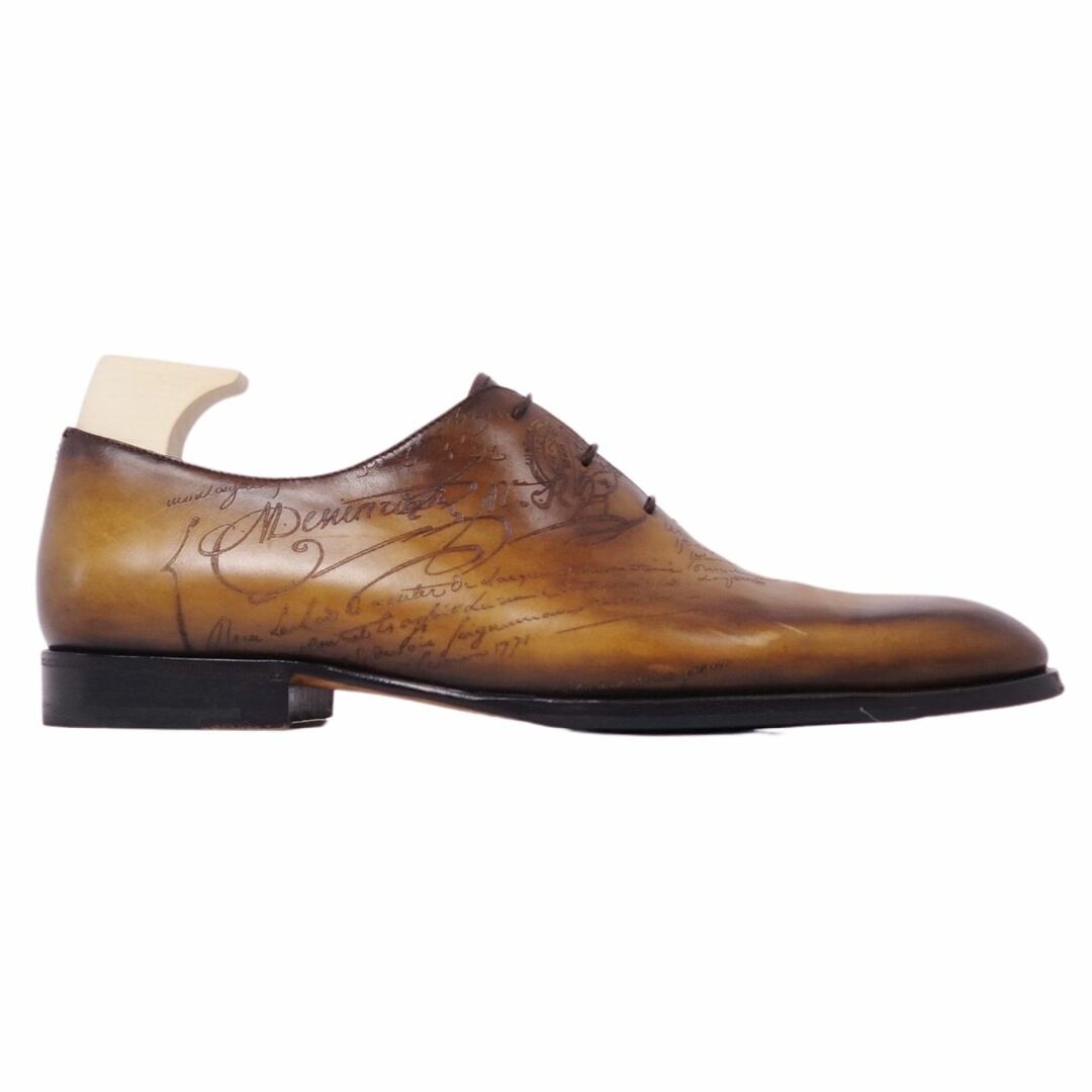 BERLUTI - 美品 ベルルッティ Berluti レザーシューズ ホール BERLUTI - 美品 ベルルッティ Berluti レザーシューズ ホール