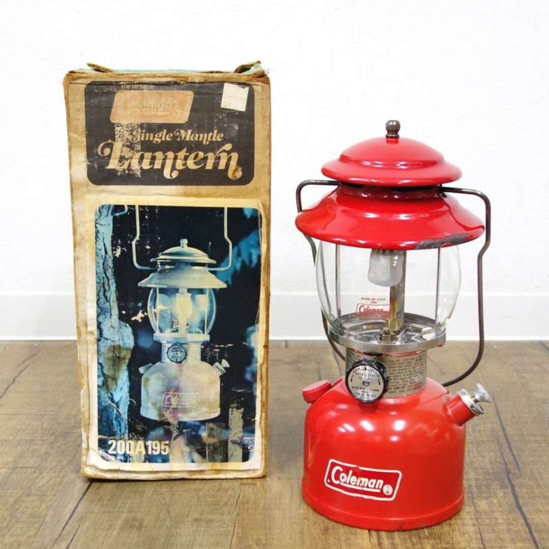 整備済み コールマン Coleman 200A 79年製 ワンマントル 整備済み コールマン Coleman 200A 79年製 ワンマントル