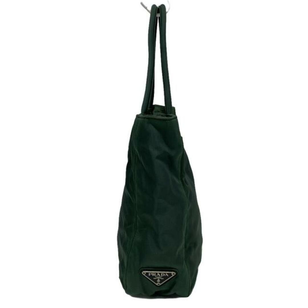 PRADA - PRADA(プラダ) ハンドバッグ - ダークグリーン ナイロン PRADA - PRADA(プラダ) ハンドバッグ - ダークグリーン ナイロン