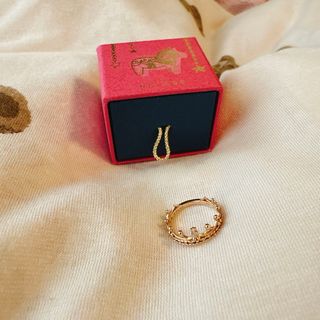 ノジェス(NOJESS)のNOJESS♡ K10ダイヤモンドピンキーリング♡3号(リング(指輪))