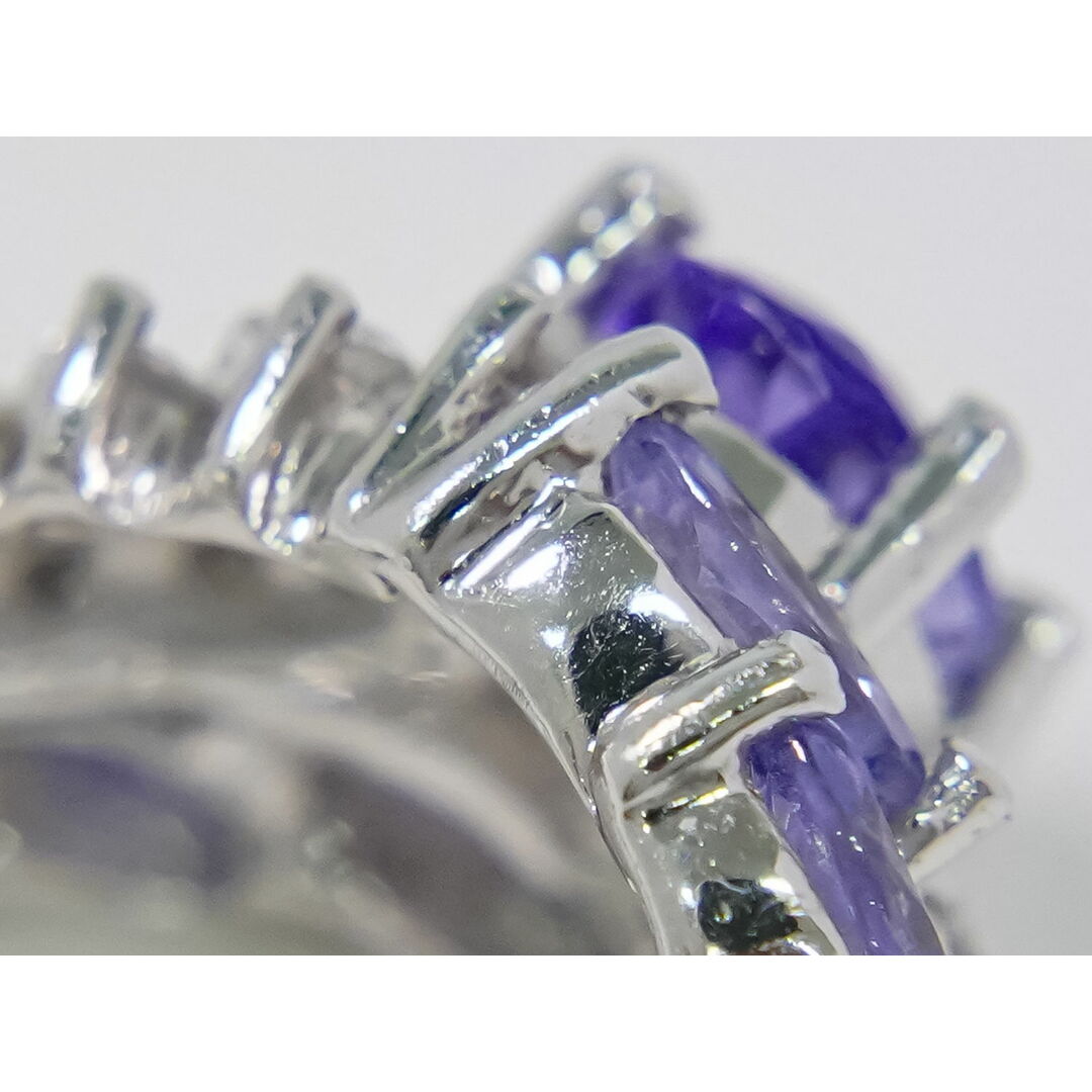 超特価激安の商品をすべて 0.38ct ダイヤモンド タンザナイト 本物 Pt900 10号 指輪 リング プラチナ台