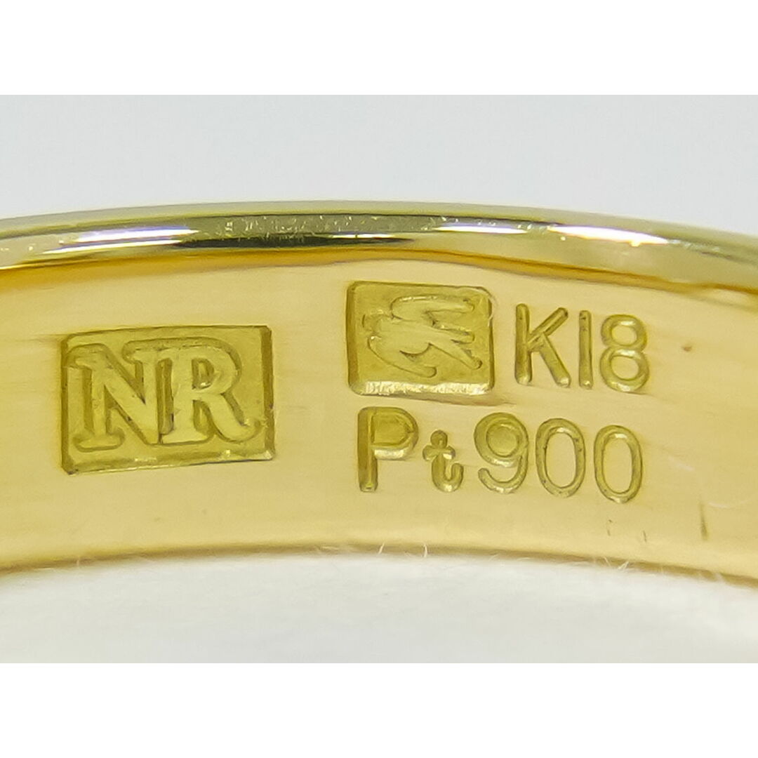 NINA RICCI - 本物 ニナリッチ NINA RICC K18 YG Pt900 コンビ NINA RICCI - 本物 ニナリッチ NINA RICC K18 YG Pt900 コンビ