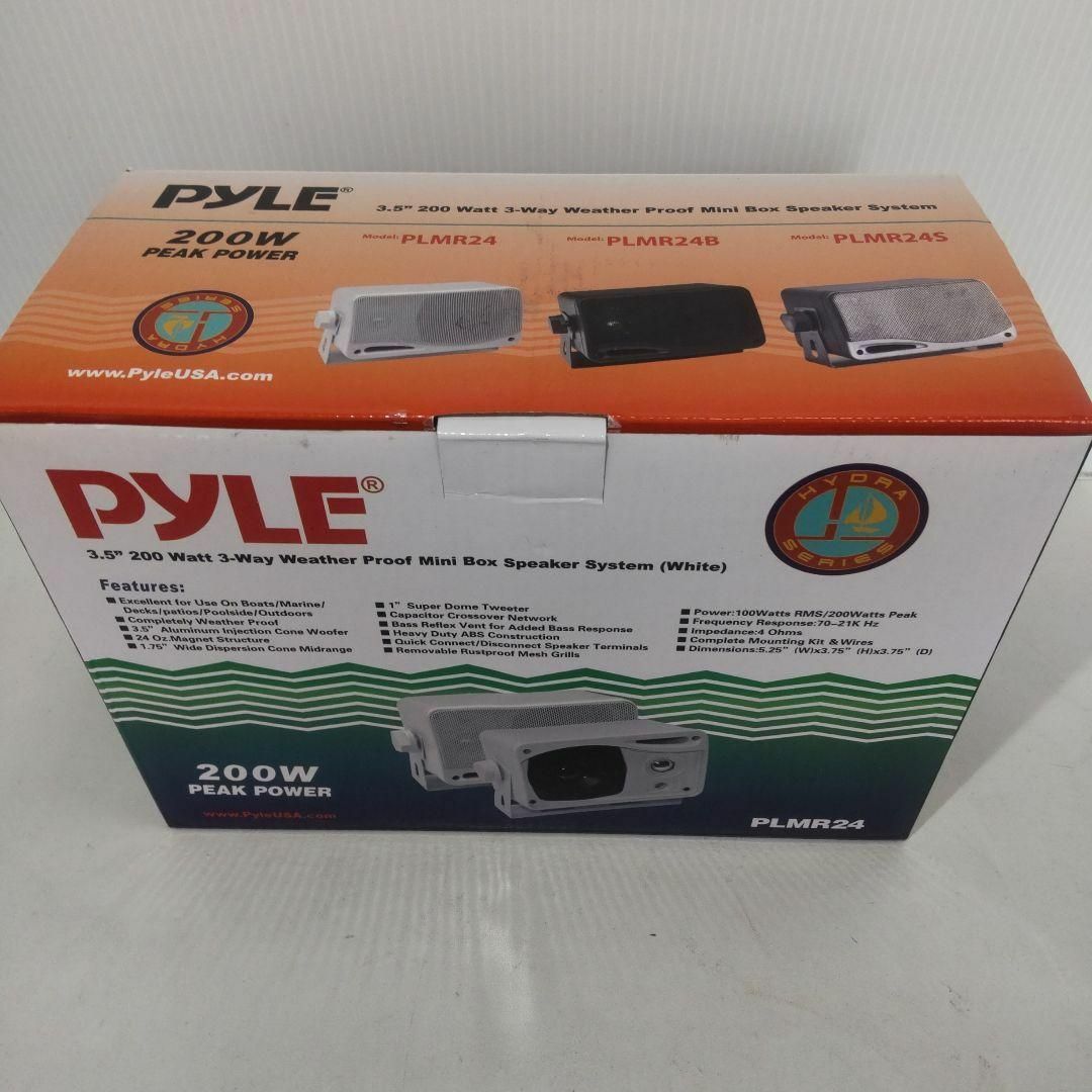 【未使用】パイル PLMR24B 3-WAY MINI BOX スピーカー①