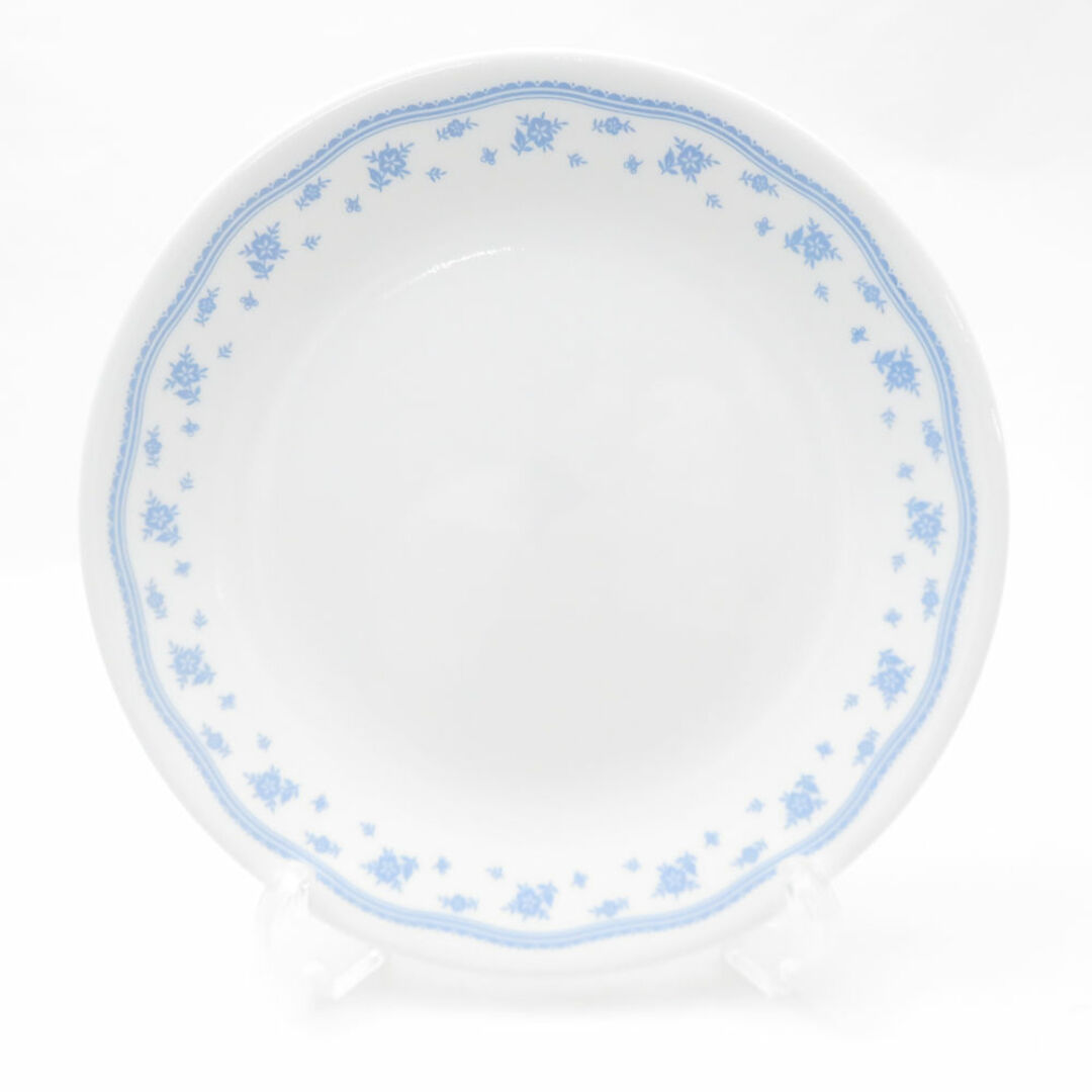 CORELLE - 美品 Corelle コレール コーニング ブルーフラワー 中 CORELLE - 美品 Corelle コレール コーニング ブルーフラワー 中