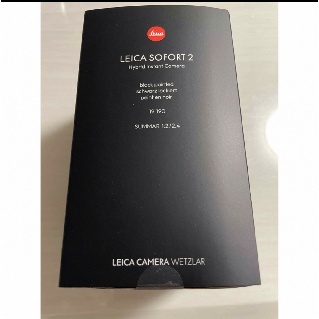 新品!Leica ライカ ゾフォート2 ブラック 新品!Leica ライカ ゾフォート2 ブラック