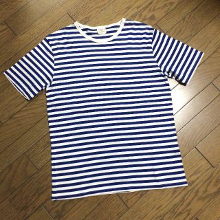 ユナイテッドアローズ(UNITED ARROWS)の美品UNITED ARROWS ボーダーカットソー　日本製　アローズ(Tシャツ/カットソー(半袖/袖なし))