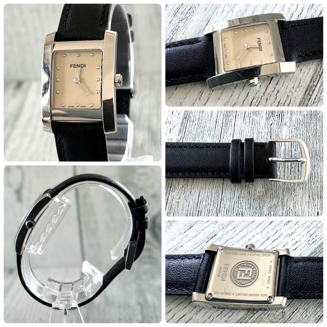 FENDI - 【電池交換済】FENDI フェンディ 腕時計 7000L ベージュ FENDI - 【電池交換済】FENDI フェンディ 腕時計 7000L ベージュ