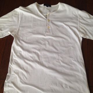 バーバリー(BURBERRY)のバーバリーの白いTシャツ(Tシャツ(半袖/袖なし))