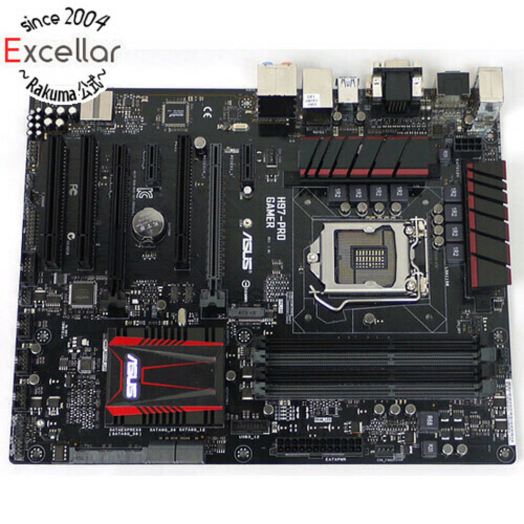 ANGELO GARBASUS - ASUS製　ATXマザーボード　H97-PRO GAMER　LGA1150