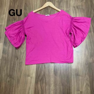 GU(Tシャツ(半袖/袖なし))のフリマアイテム一覧 GU(Tシャツ(半袖/袖なし))のフリマアイテム一覧
