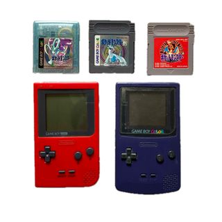 ポケモン - ゲームボーイカラー本体+ゲームボーイポケット本体 ポケモン - ゲームボーイカラー本体+ゲームボーイポケット本体