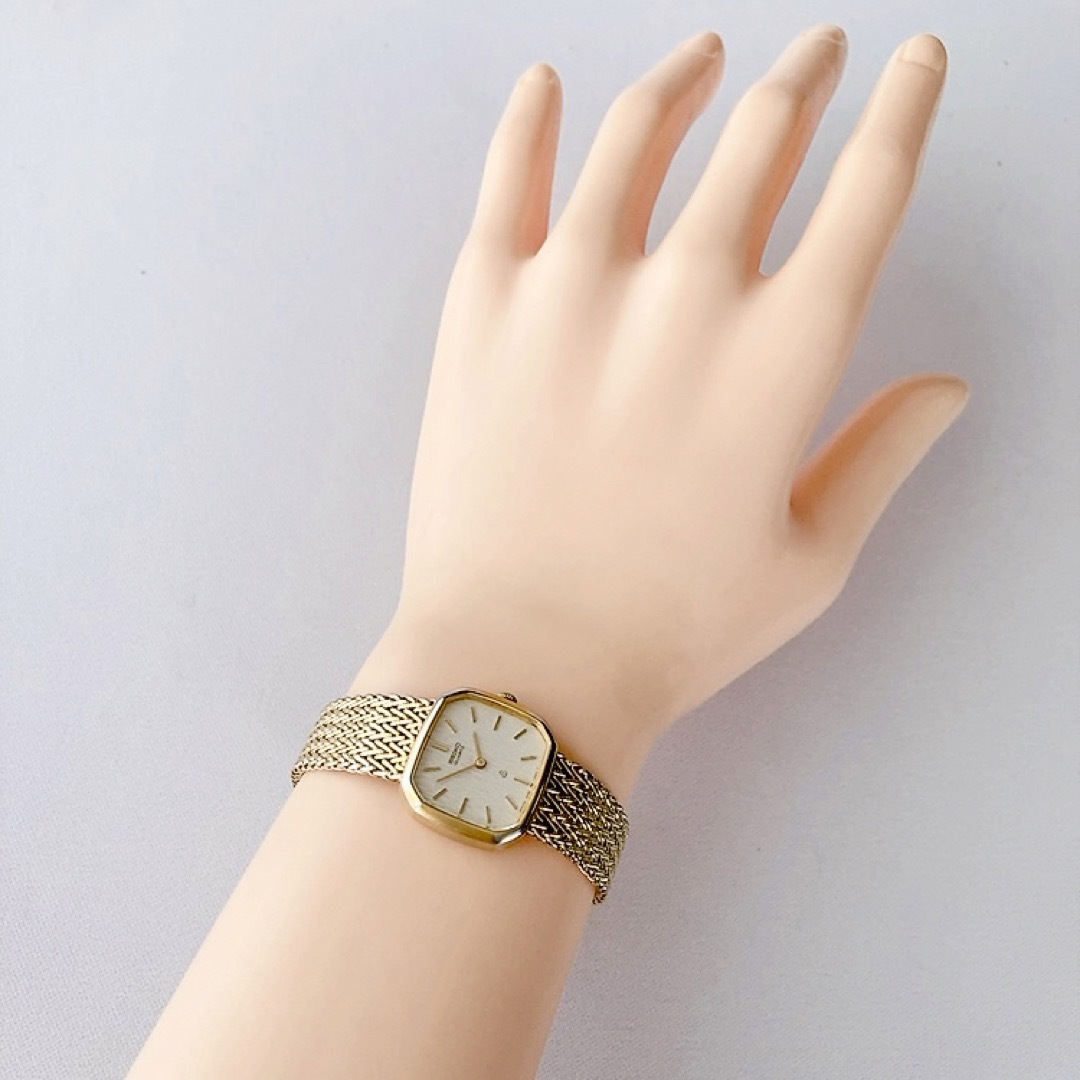 SEIKO - SEIKO 1400-5900 レディースクォーツ腕時計 稼動品 2針 SEIKO - SEIKO 1400-5900 レディースクォーツ腕時計 稼動品 2針