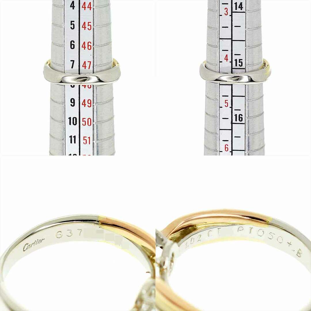 Cartier - Cartier カルティエ トリニティ ダイヤ(1.02ct G-VVS2 Cartier - Cartier カルティエ トリニティ ダイヤ(1.02ct G-VVS2