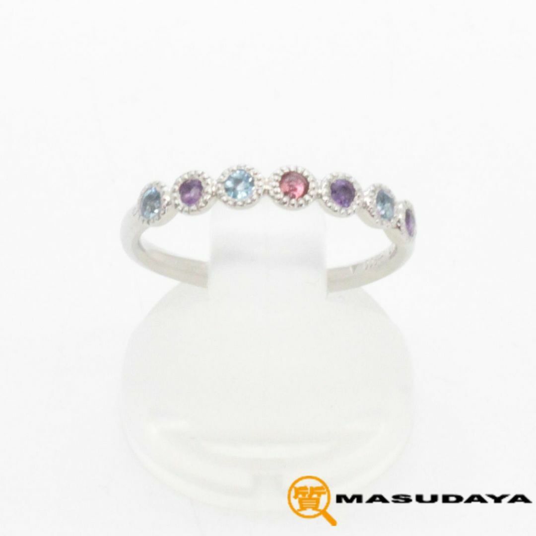 マルチカラーガーネットリングPt900/2.5g【未使用展示品】の通販 マルチカラーガーネットリングPt900/2.5g【未使用展示品】の通販