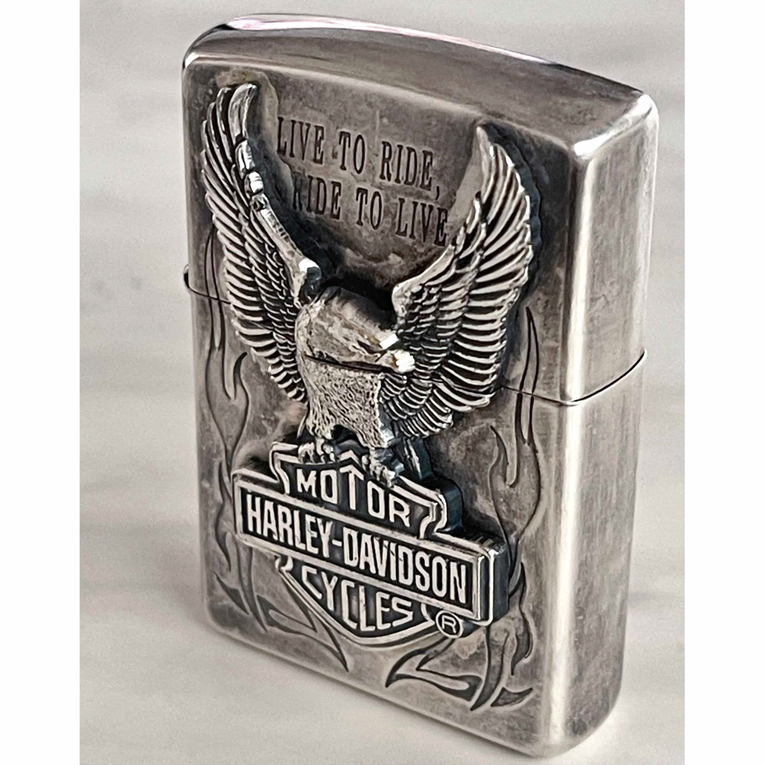 Harley Davidson - 希少 Zippo ハーレーダビッドソン オイル Harley Davidson - 希少 Zippo ハーレーダビッドソン オイル