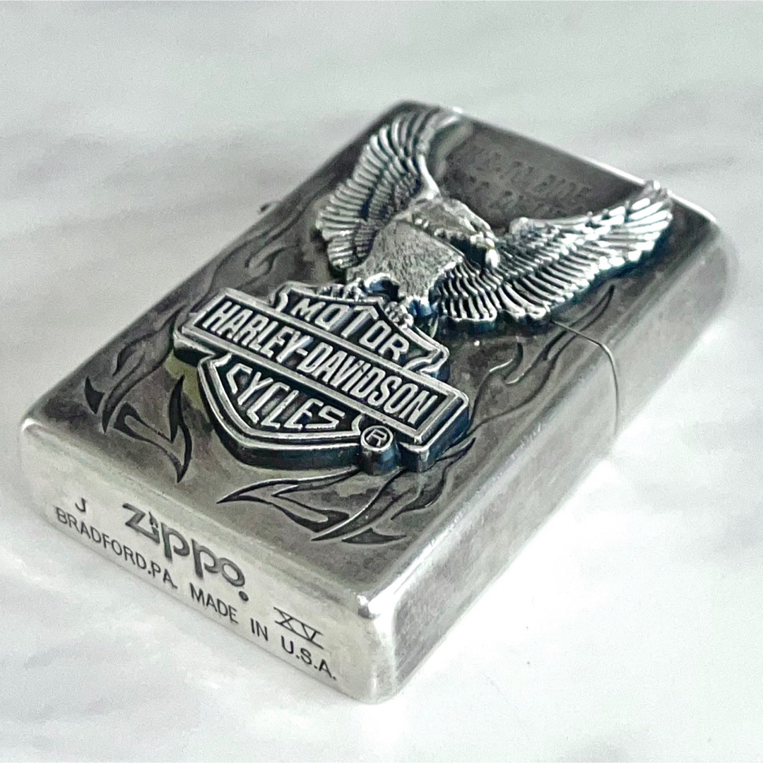 Harley Davidson - 希少 Zippo ハーレーダビッドソン オイル Harley Davidson - 希少 Zippo ハーレーダビッドソン オイル