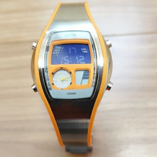 CITIZEN 不憫 電池交換済 スケルトン【未使用・洗浄済】デジタル CITIZEN 不憫 電池交換済 スケルトン【未使用・洗浄済】デジタル