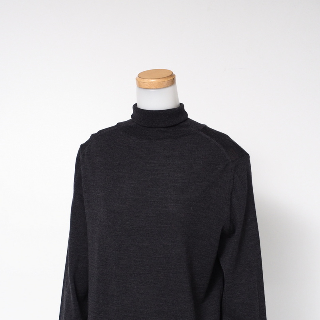 □美品□HERMES エルメス ニット サイズLA メリノ ハイゲージ