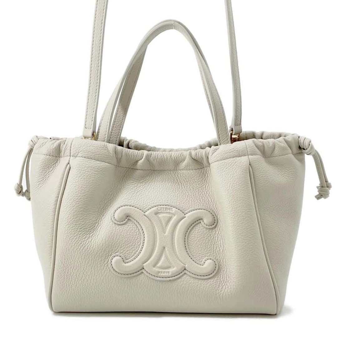 セリーヌ ハンドバッグ スモール カバ ドローストリング キュイル トリオンフ カーフスキン CELINE 2wayショルダー | フリマアプリ ラクマ セリーヌ ハンドバッグ スモール カバ ドローストリング キュイル トリオンフ カーフスキン CELINE 2wayショルダー | フリマアプリ ラクマ