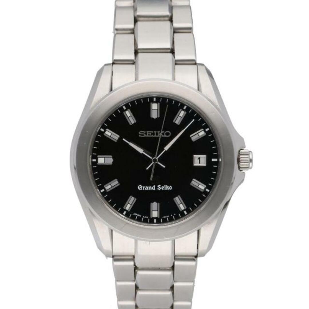SEIKO セイコー/グランドセイコー・ブラック/メンズ/クオーツ SEIKO セイコー/グランドセイコー・ブラック/メンズ/クオーツ