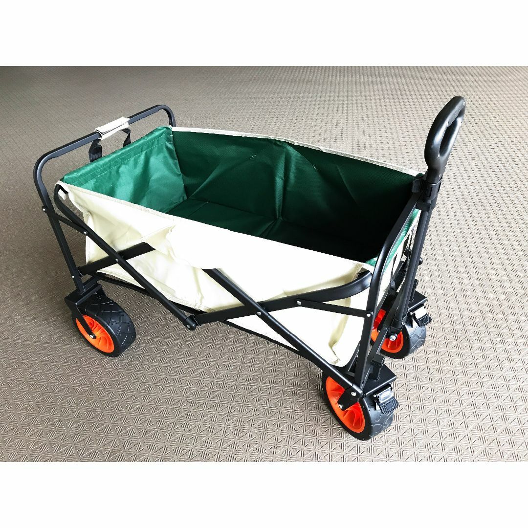 未使用品 折りたたみキャリーワゴン 耐荷重150kg 大容量 150L
