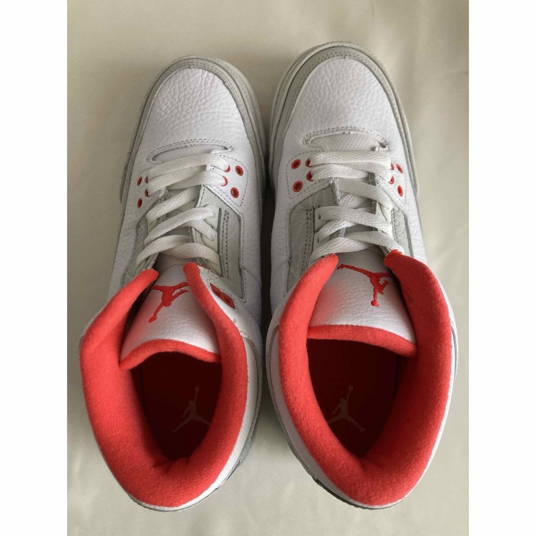 美品】希少!AIR JORDAN 3 RETRO White Crimson 美品】希少!AIR JORDAN 3 RETRO White Crimson