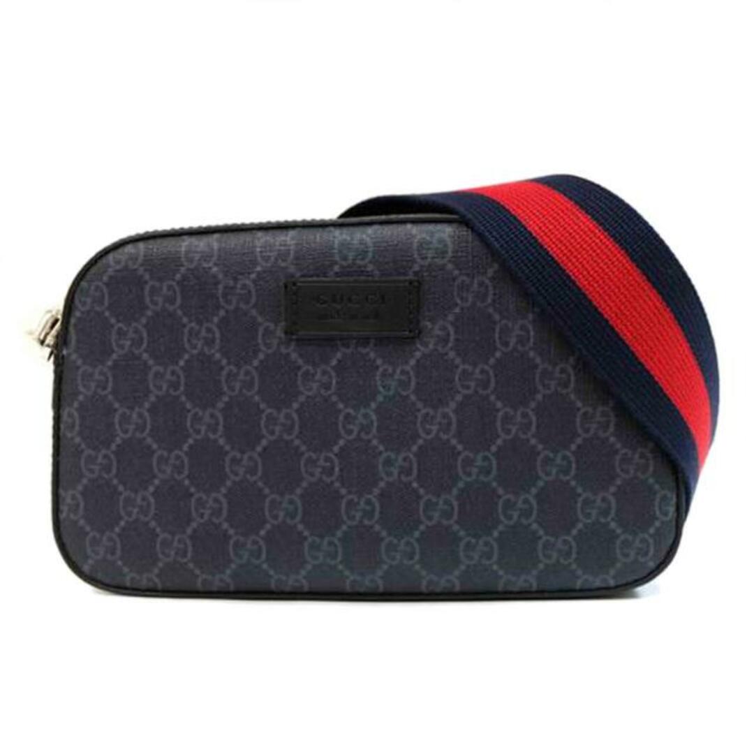 GUCCI - GUCCI グッチ/GGスプリームキャンバスレザークロスボディショルダー/574886/525***/SAランク/71【中古】