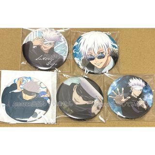 呪術廻戦 五条悟 セット 特典缶バッジ タワレコ缶バッジ LAWSON缶バッジ (バッジ/ピンバッジ)