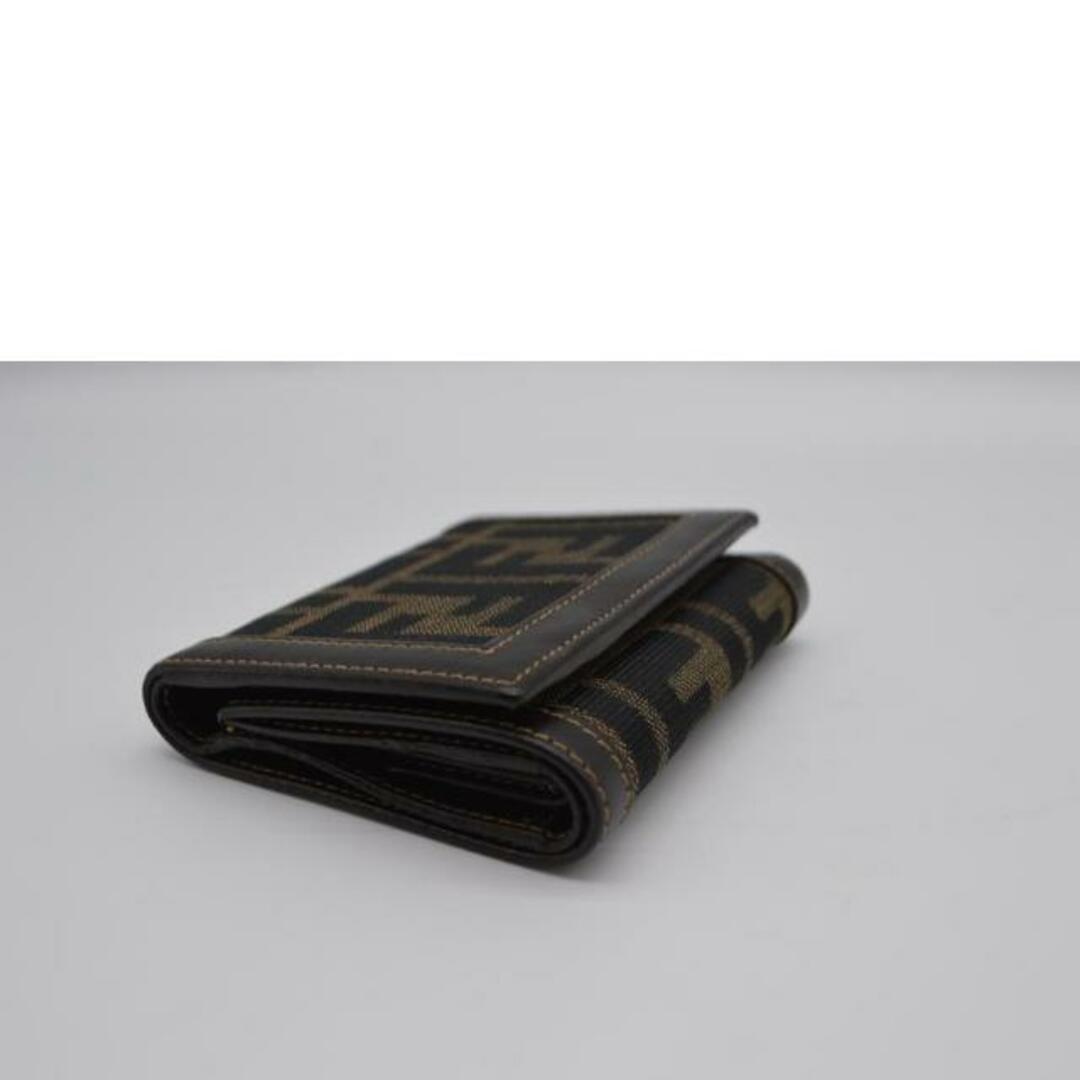 FENDI フェンディ/ズッカラインコンパクトレザー財布/30959/079 FENDI フェンディ/ズッカラインコンパクトレザー財布/30959/079