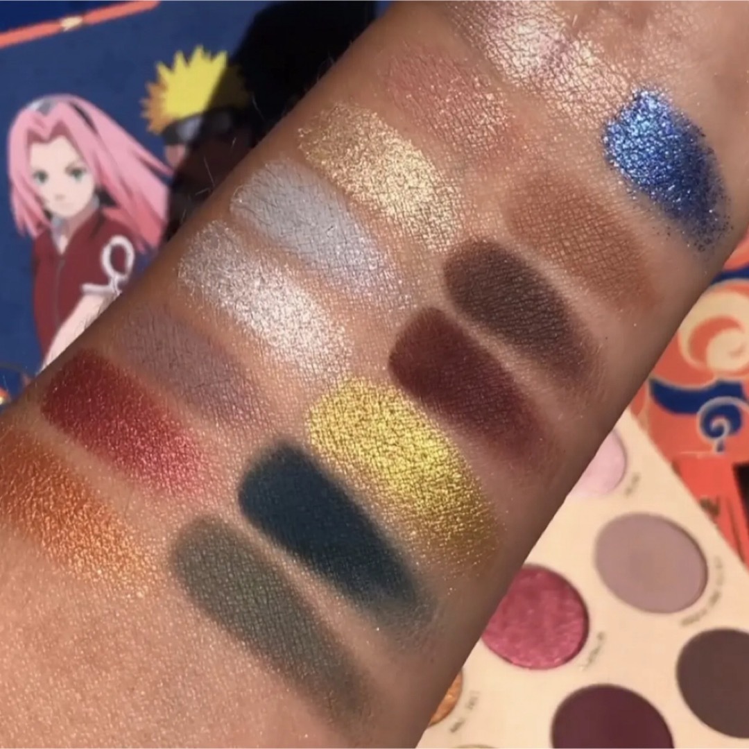 colourpop - 新品未使用 Colourpop【NARUTOコラボ】15色アイ colourpop - 新品未使用 Colourpop【NARUTOコラボ】15色アイ