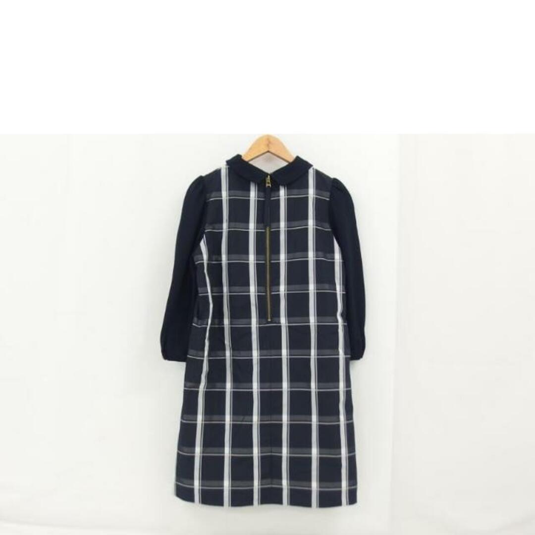 BURBERRY バーバリー/BLUE LABELチェック柄ワンピース/ネイビー BURBERRY バーバリー/BLUE LABELチェック柄ワンピース/ネイビー