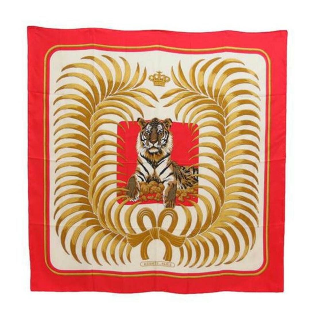 HERMES - HERMES エルメス/カレ90/王者のトラ/シルクスカーフ/A HERMES - HERMES エルメス/カレ90/王者のトラ/シルクスカーフ/A