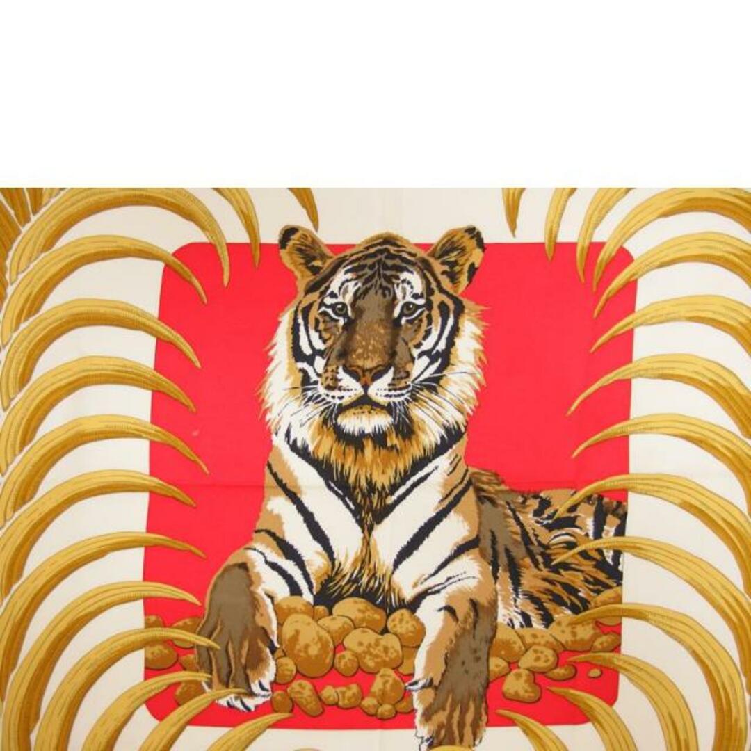 HERMES - HERMES エルメス/カレ90/王者のトラ/シルクスカーフ/A HERMES - HERMES エルメス/カレ90/王者のトラ/シルクスカーフ/A